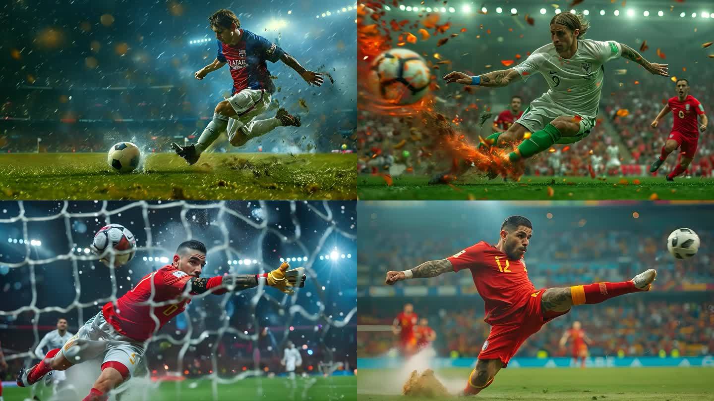 欧洲杯赛场上看点十足，球风优美